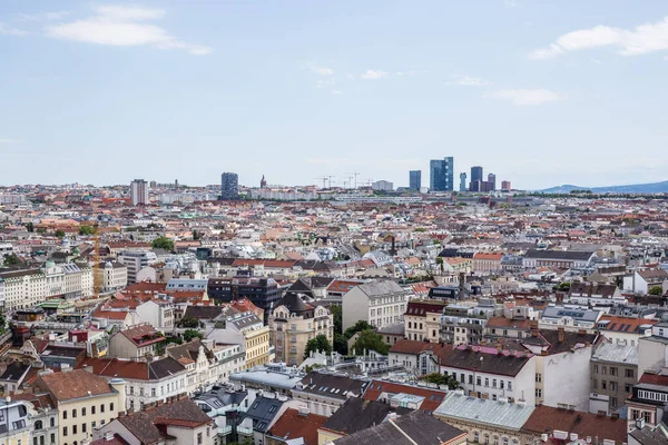 Panoramisch Uitzicht Wenen Oostenrijk — Stockfoto