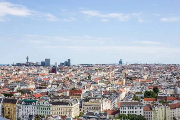 Panoramisch Uitzicht Wenen Oostenrijk — Stockfoto