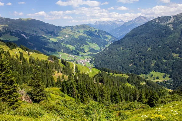 Uitzicht Het Tuxdal Tirol Oostenrijk — Stockfoto