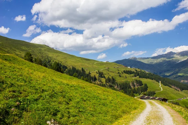 Wandelpad Bergen Boven Tux Tirol — Stockfoto