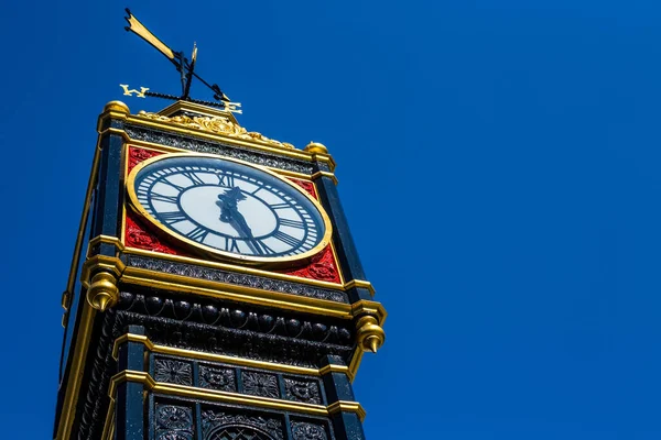 Little Ben Victoria Street Westminster Лондон Англия Великобритания — стоковое фото