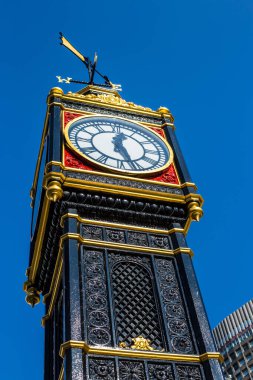 Little Ben, Victoria Caddesi, Westminster Şehri, Londra, İngiltere, İngiltere