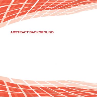 Şık kare soyut kırmızı zemin döşeli