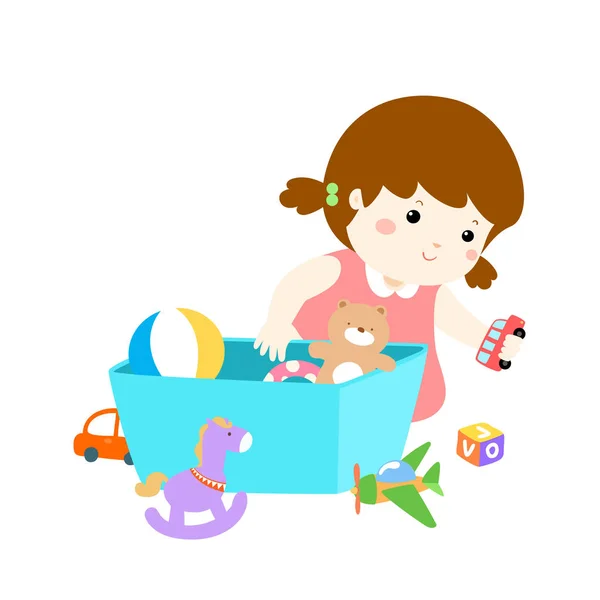 Clean up toys Vector Art Stock Images | Depositphotos