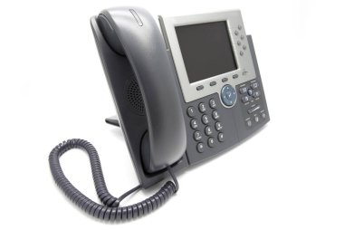 IP telefon (yan görünümden)