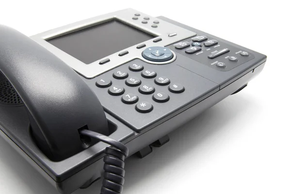 Ip phone (Nahaufnahme von der Seite) lizenzfreie Stockbilder