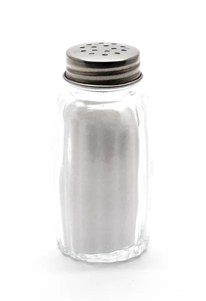 Glas zout shaker Stockfoto