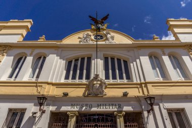 La Candelaria, Bogota 'daki Kolombiya Askeri Müzesinin ön yüzü.