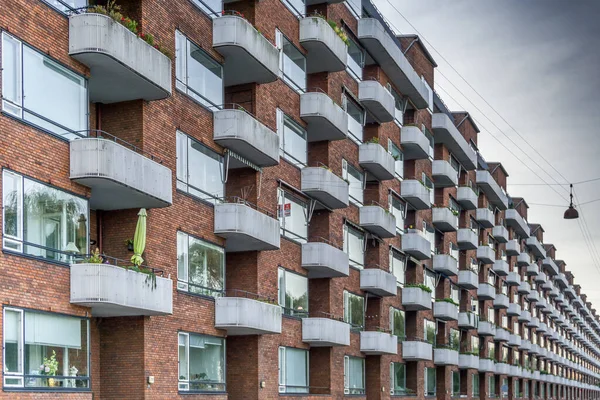 Vestersohus One Most Important Works Danish Functionalism Residential Condominium Building — Stock Photo, Image