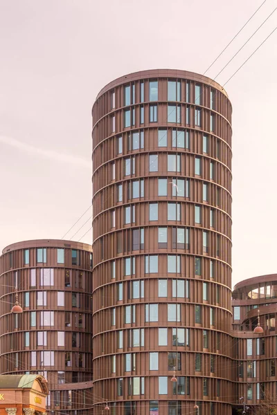 Axel Towers Axeltorv Square Modern Danish Architecture — Stock Photo, Image
