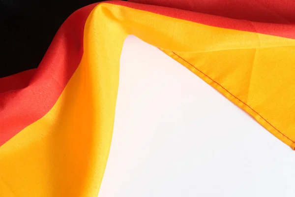 Eine deutsche Fahne — Stockfoto