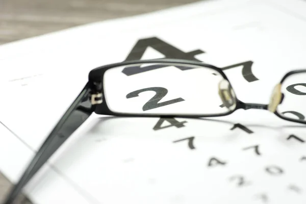 Calendrier Lunettes Lecture — Photo