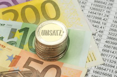 Euro banknotları, madeni paralar ve satışlar