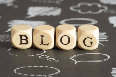 Blog kelimesi küplerden oluşur.