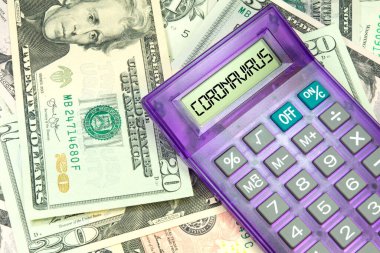 Amerika 'da dolar banknotları ve corona virüsü