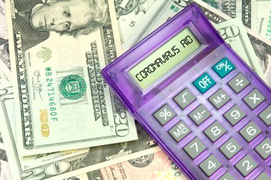Amerika 'da dolar banknotları ve corona virüsü