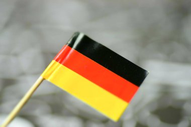 Alman ulusal bayrağına yakın çekim