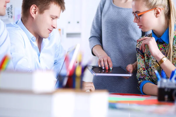 Portrait of attractive female designer in office — Stock Photo, Image