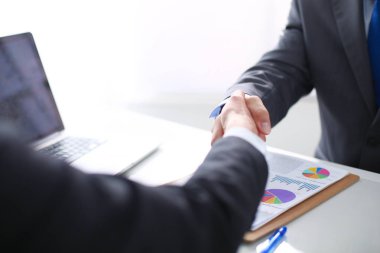 El sallayarak, bir buluşma terbiye iş adamları. İş adamları