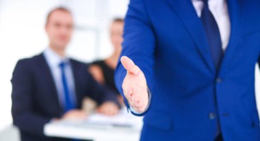 Bir iş tokalaşmasının kapanışı