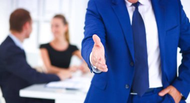 Bir iş tokalaşmasının kapanışı