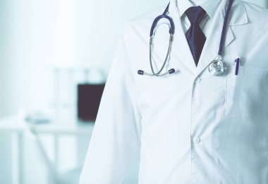 Hastanedeki doktor. Hastanede.