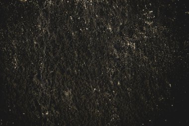 Siyah duvar arkaplanı veya siyah vignette kenarlıklı doku 