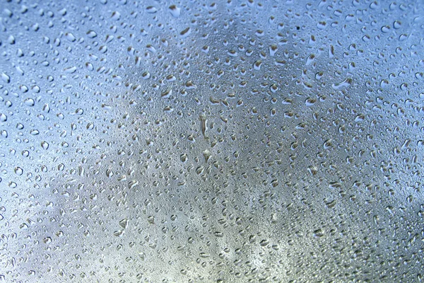 Gotas Lluvia Una Ventana —  Fotos de Stock