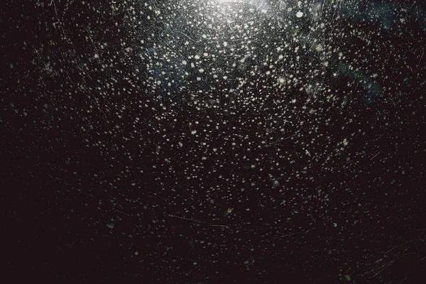 Close up of dust in an old window — Stock Photo, Image
