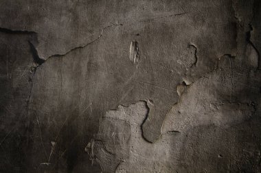 eski koyu duvar arkaplanı veya dokusu 