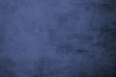Mavi grungy sıkıntılı tuval bacground 