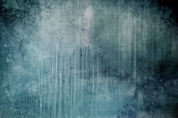 old blue grungy canvas background or texture 