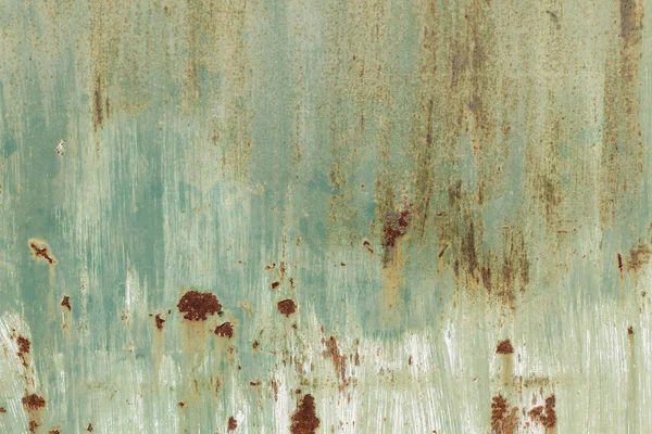 Old Green Rusty Wall — Stock Photo, Image