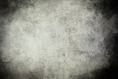 Eski duvarımsı arka plan veya koyu vignette kenarlıklı doku