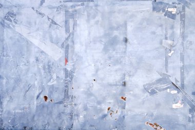 Eski mavi çelik levha kirli arka plan 