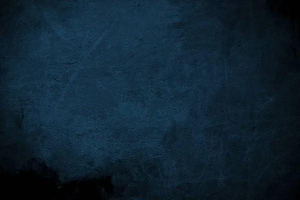 濃い青の裂けた壁 グランジーの背景またはテクスチャ — ストック写真