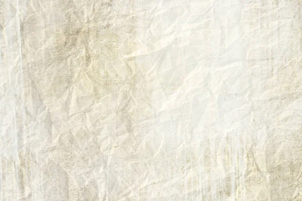 Beyaz Buruşuk Kraft Kağıt Arkaplanı — Stok fotoğraf