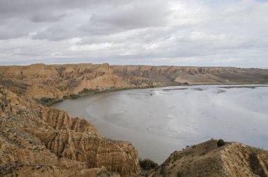 Tagus nehir havzasındaki kanyonlar, Barrancas de Burujon 'daki manzara