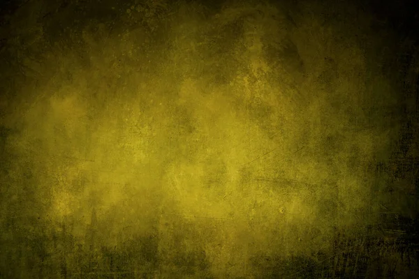 Dark Grungy Yellow Background Texture — Stock Photo, Image