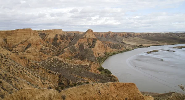 Tagus nehir havzasındaki kanyonlar, Barrancas de Burujon 'daki manzara