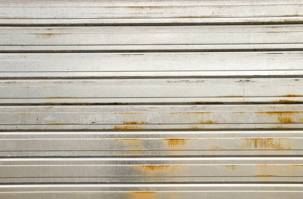 Old Rusty Steel Metal Shutter — Stock Photo, Image