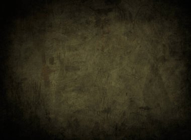 Siyah vignette kenarlıklı yeşil soyut arkaplan veya doku