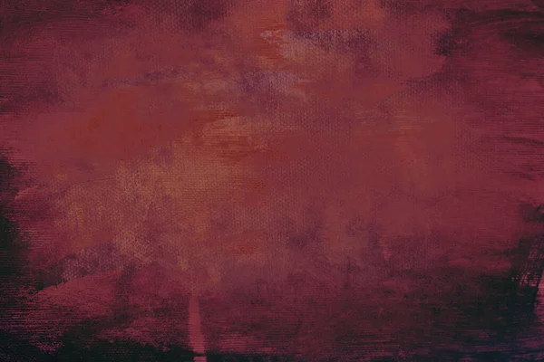 Rote Leinwand Hintergrund Nahaufnahme — Stockfoto