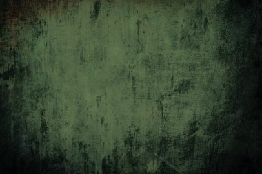 Koyu yeşil duvar arkaplanı veya dokusu 