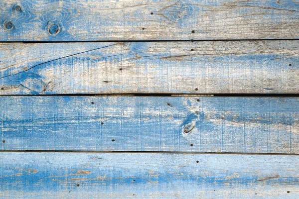 Stare Niebieskie Zagrożone Drewniane Tło Ściany Lub Tekstury — Zdjęcie stockowe