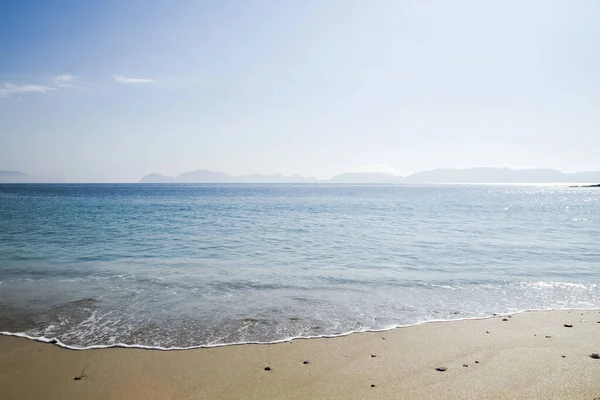 Melide Beach Cies Islands Views Ποντεβέδρα Ισπανία — Φωτογραφία Αρχείου