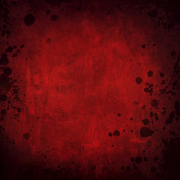 Red Grunge Background Splatters — Stock Photo, Image
