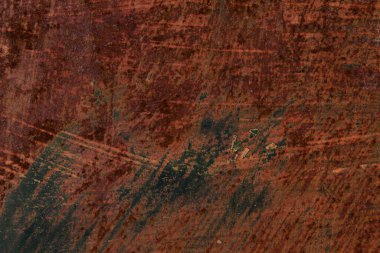 Eski paslı duvar arkaplanı veya dokusu 