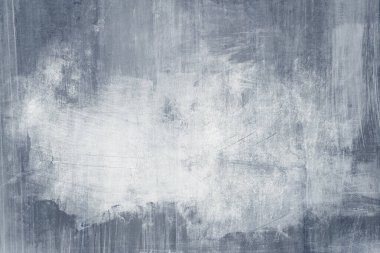 Spot ışığı arka planında mavi sıkıntılı duvarımsı kirli arkaplan