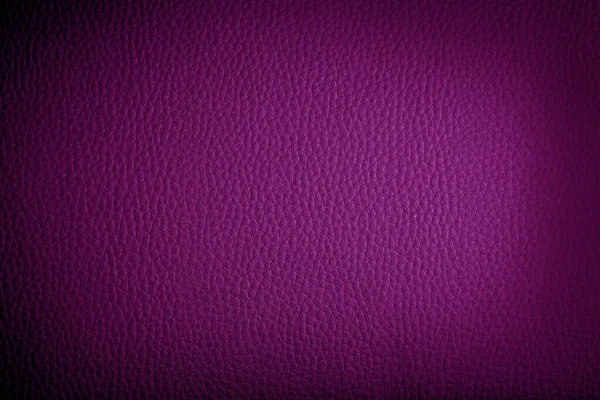 Fuchsia Leather Background Texture Dark Vignette Borders — Stock Photo, Image